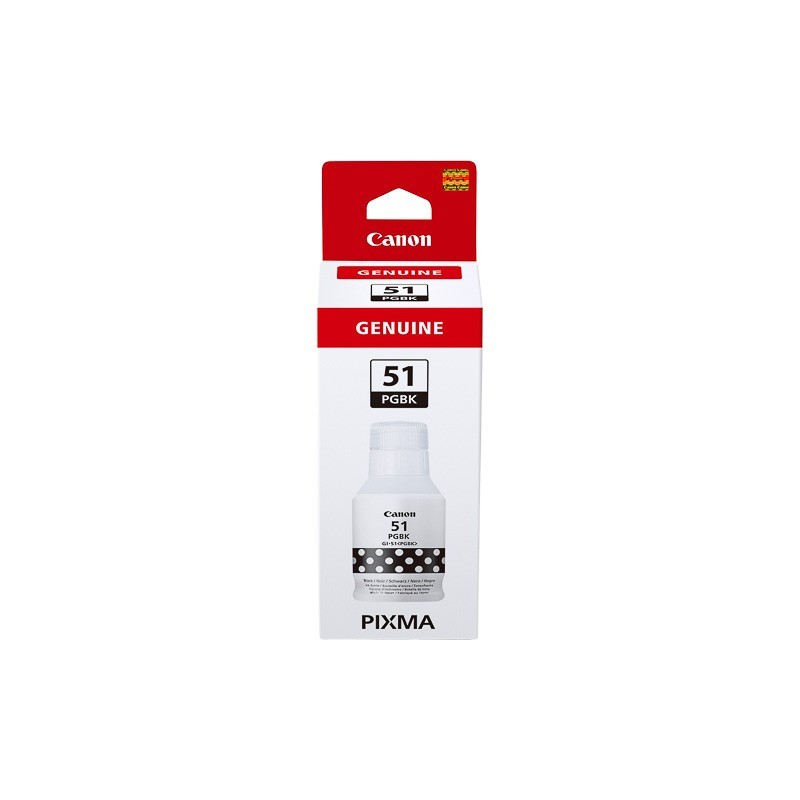 Cartouche d'encre Noire Canon GI51PGBK pour PIXMA G1520... - 6 000 pages.