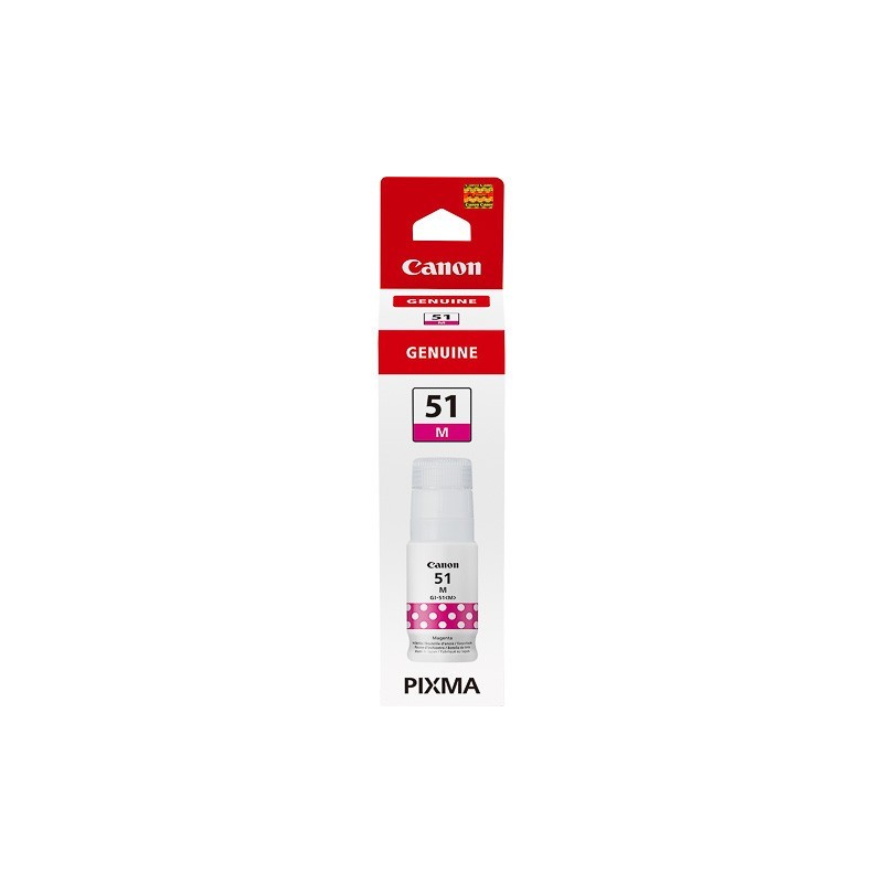 Cartouche d'encre Magenta Canon GI51M pour PIXMA G1520... - 7 700 pages.