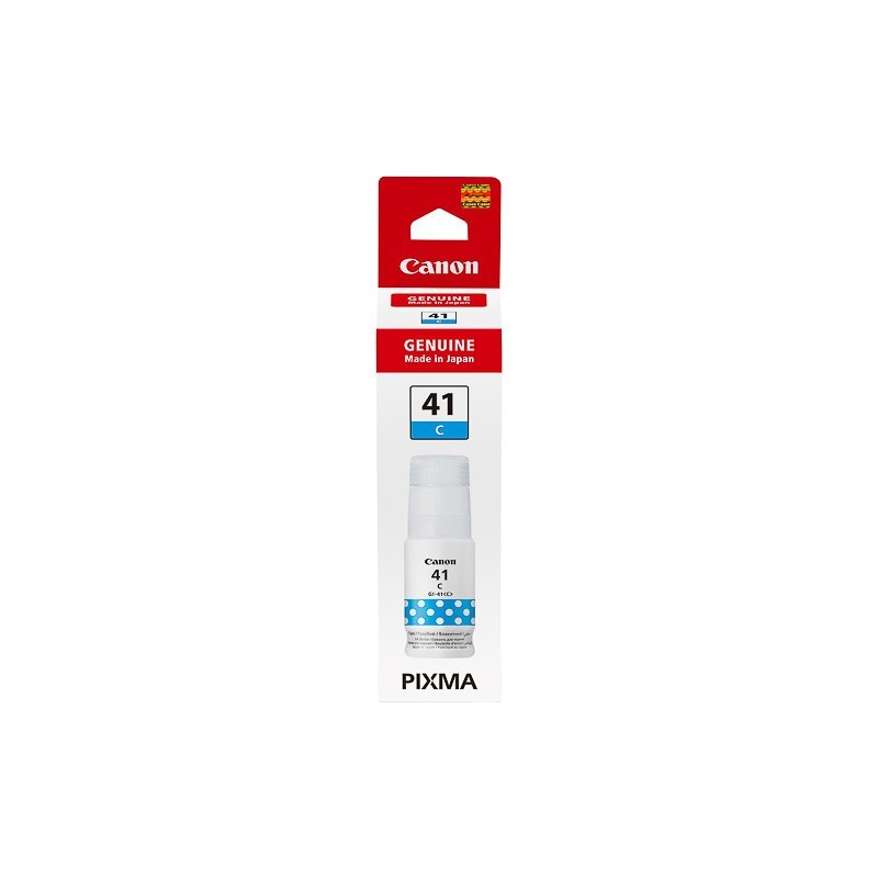 Cartouche d'encre Cyan Canon GI41C pour PIXMA G2420... - 7 700 pages.