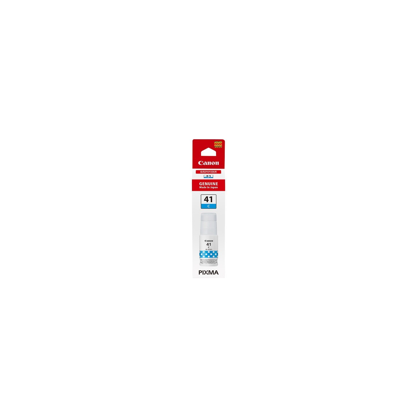 Cartouche d'encre Cyan Canon GI41C pour PIXMA G2420... - 7 700 pages.