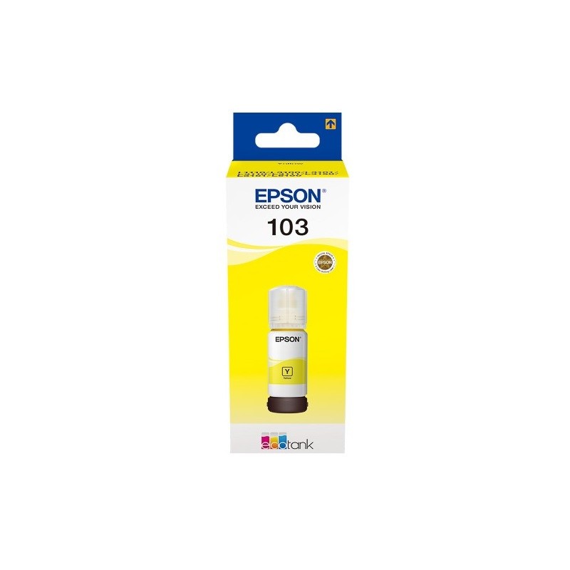 Cartouche Jaune Epson pour EcoTank L3151.. (N°103)