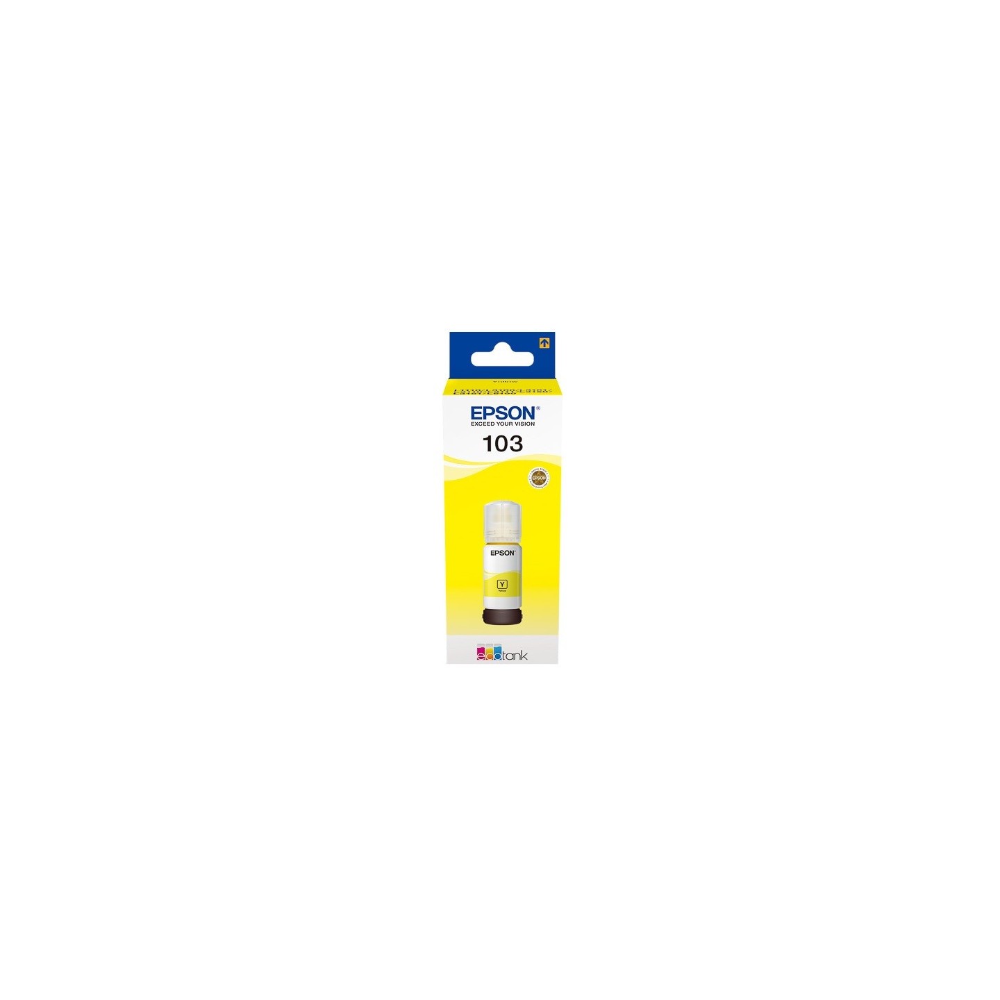 Cartouche Jaune Epson pour EcoTank L3151.. (N°103)