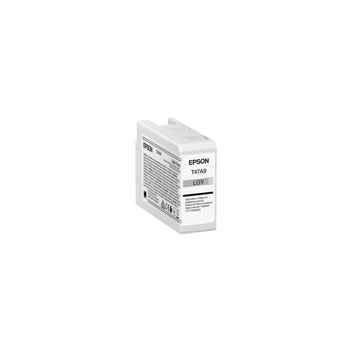 Cartouche d'encre EPSON Singlepack Gris Clair T47A9 pour Epson SureColor SC-P900 