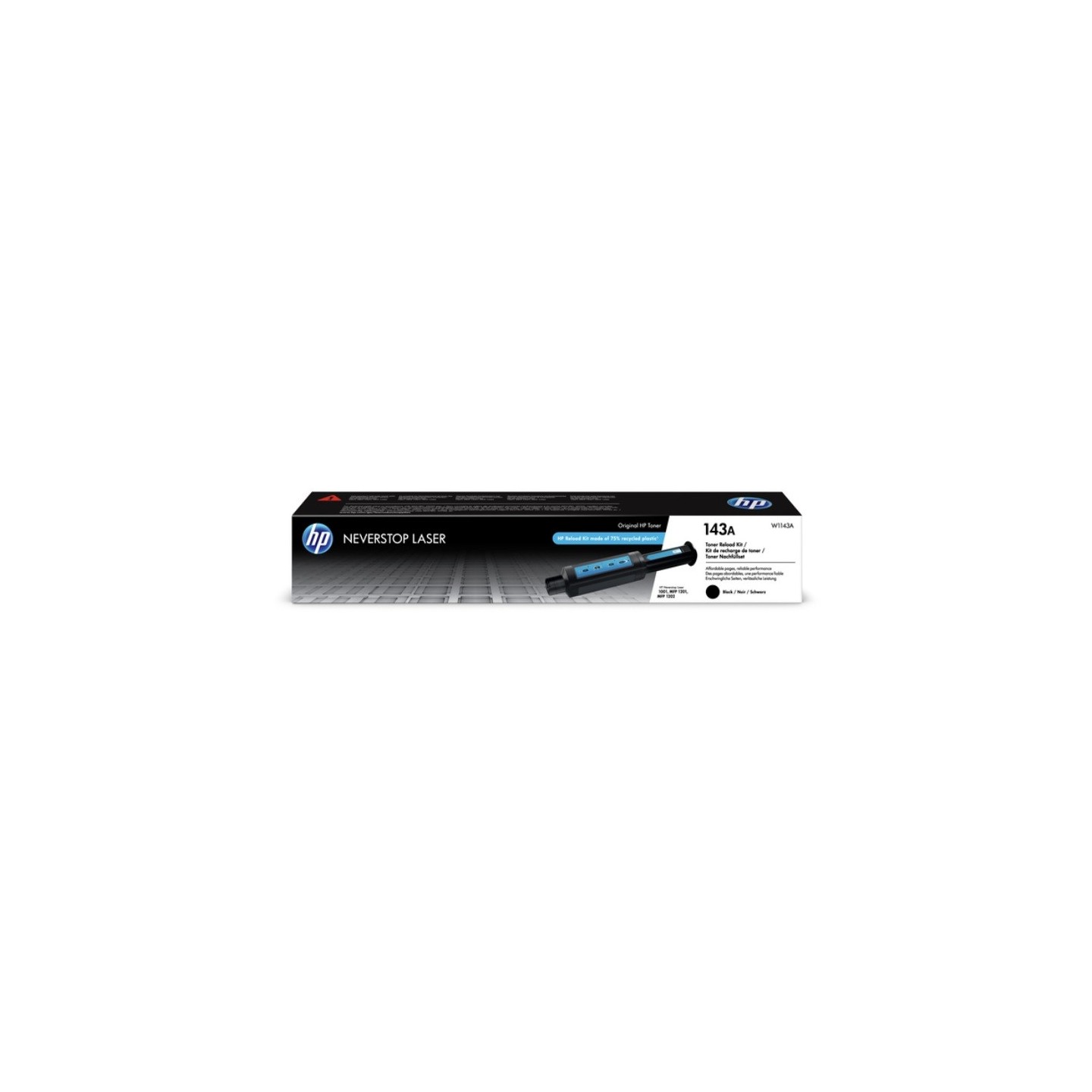Toner noir HP pour Neverstop 1001nw, MFP1201n, ... (143A)