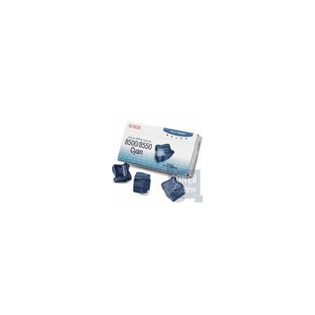 3 Batonnets d'encre solide Cyan pour Xerox Phaser 8500/8550, Toner Express : achat en ligne de 3 Batonnets d'encre solide Cyan p