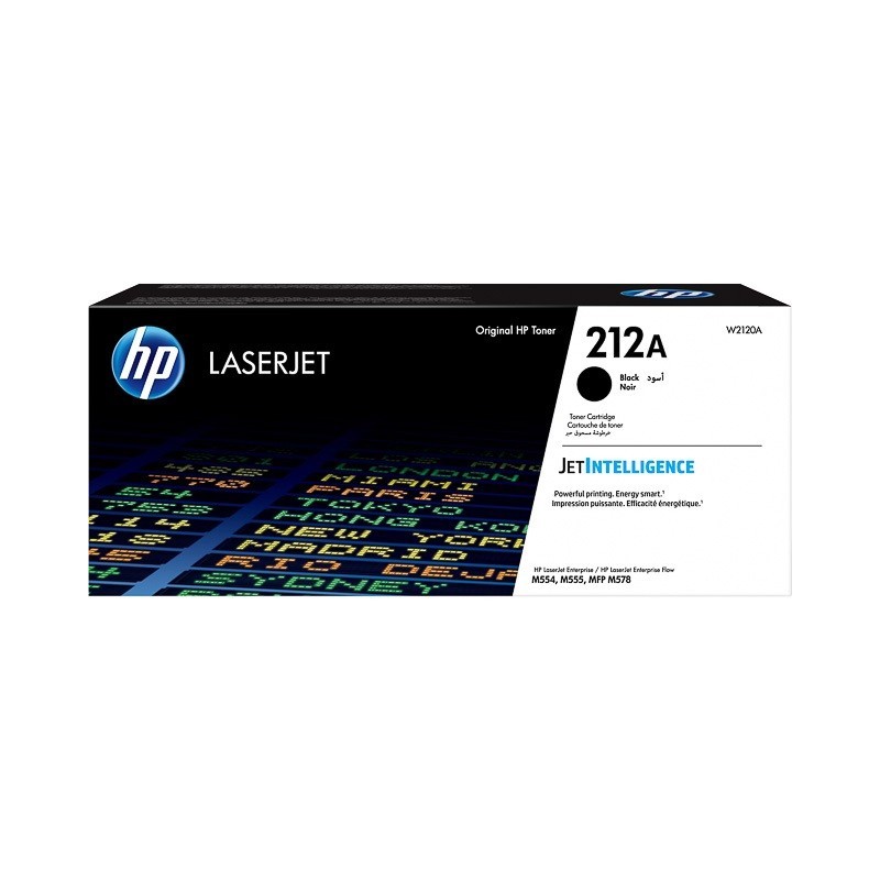 Toner noir HP pour color laserjet M554DN, M578DN .... (212A)