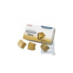 3 Batonnets d'encre solide Jaune pour Xerox Phaser 8500/8550, Toner Express : achat en ligne de 3 Batonnets d'encre solide Jaune