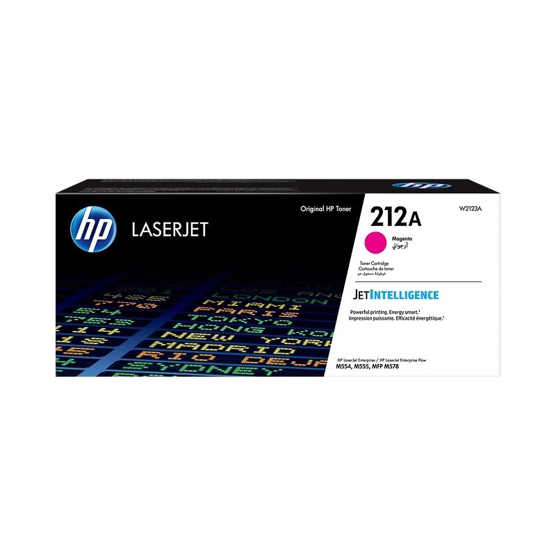 Toner Magenta HP pour color laserjet M554DN, M578DN .... (212A)