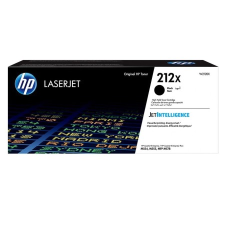 Toner noir haute capacité HP pour color laserjet M554DN, M578DN .... (212X)