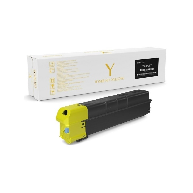 Toner jaune Kyocera Mita pour TaskAlfa 7052ci / 8052ci ...(TK-8725Y)