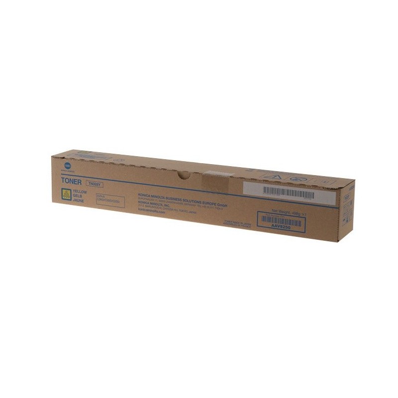 Toner jaune Konica Minolta pour Bizhub C250i/ 300i/ 360i (TN328Y)