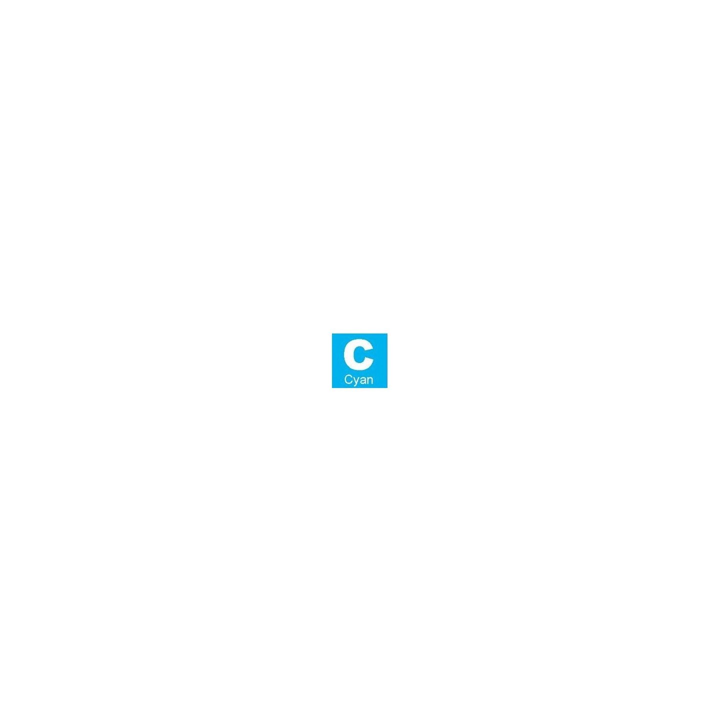 Cartouche Toner Cyan générique Haute Capacité pour CANON i-sensys LBP 710 CX/ LBP 712 CX  (N°040H). 