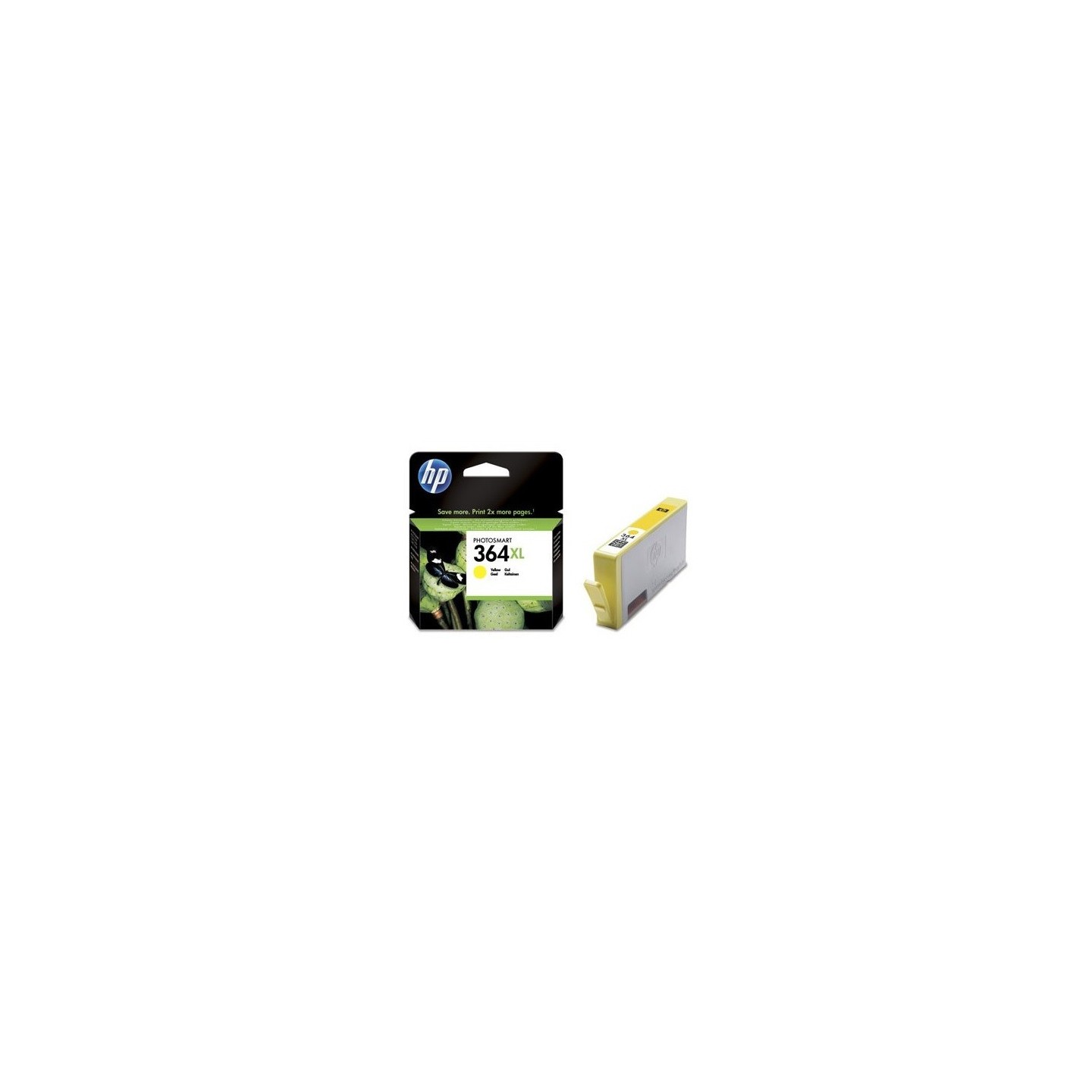 Cartouche jaune HP pour photosmart B8550 / C5380... (N°364XL), Toner Express : achat en ligne de Cartouche jaune HP pour photosm