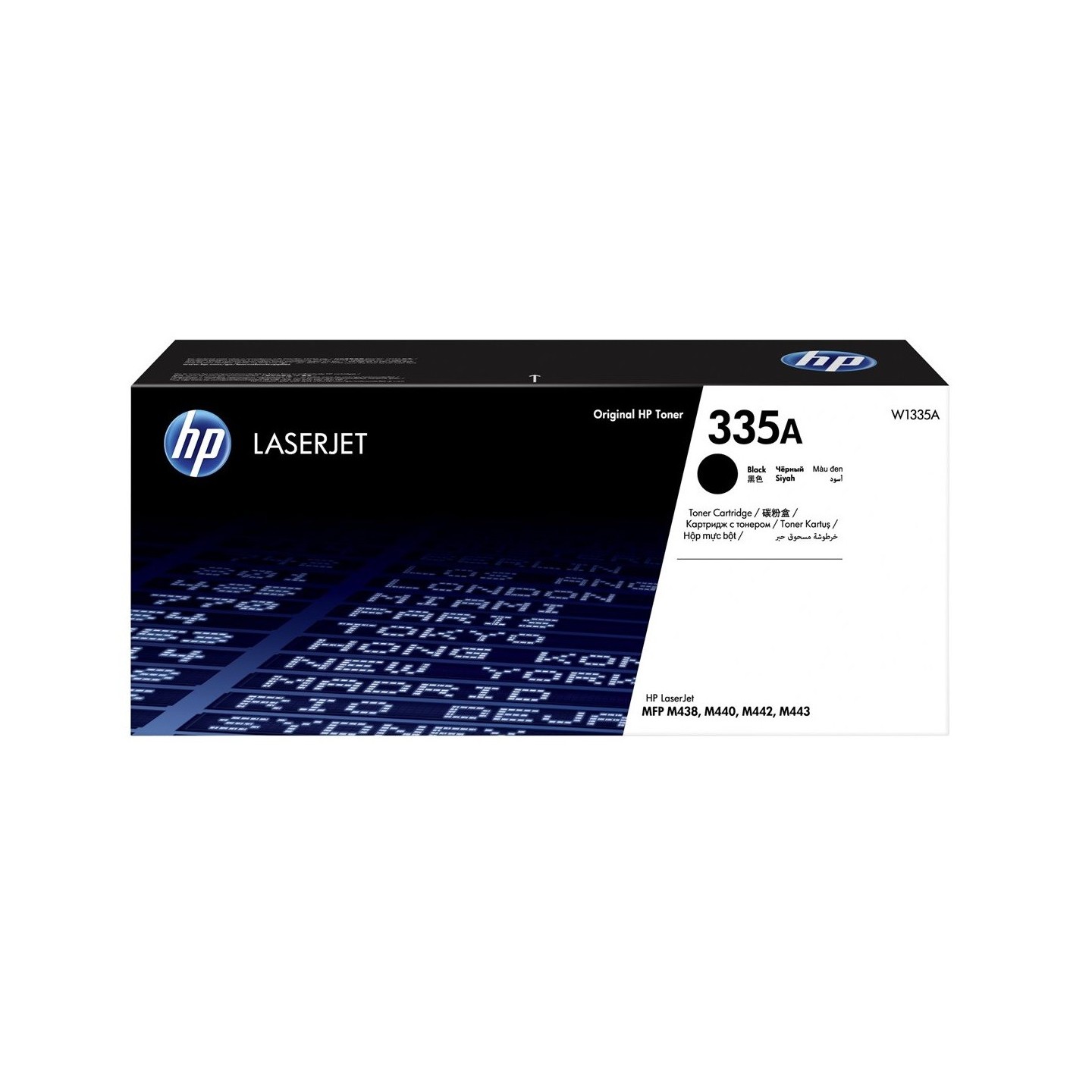 Toner noir HP pour LaserJet M442dn, M438n, ... (335A)