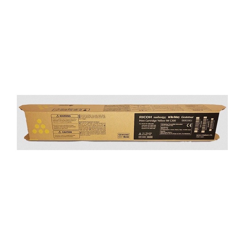 Cartouche Toner Jaune Ricoh pour IM C300F (842604)
