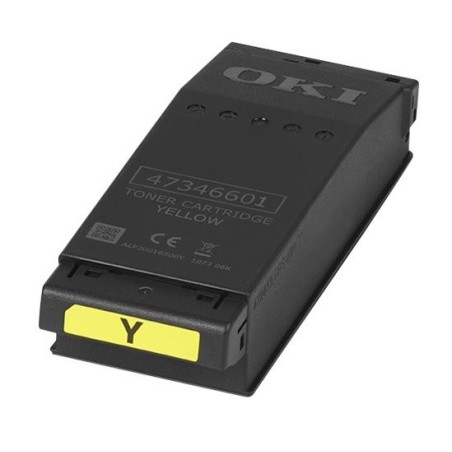 Cartouche toner Oki Original - Jaune - 6000 Pages pour C650dn, C651dn