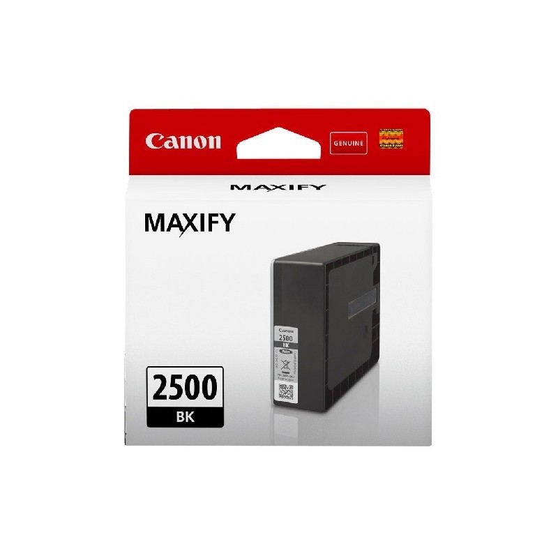 Cartouche jet d'encre Canon PGI-2500 BK - Noir