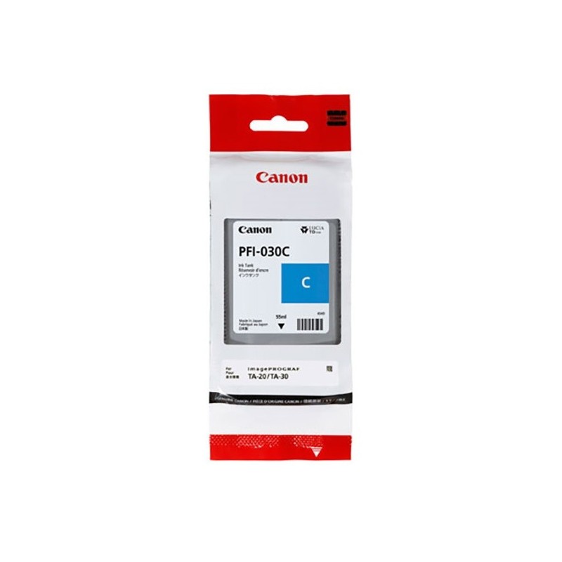 Cartouche Cyan Canon pour imagePROGRAF TA-30... (PFI-030C)