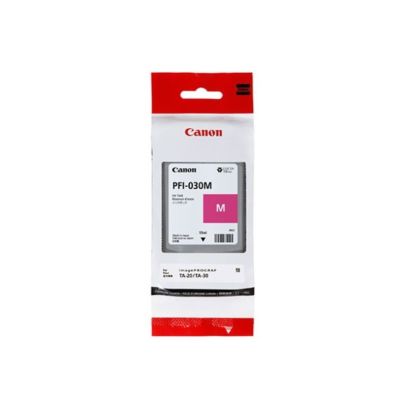 Cartouche Magenta Canon pour imagePROGRAF TA-30... (PFI-030M)