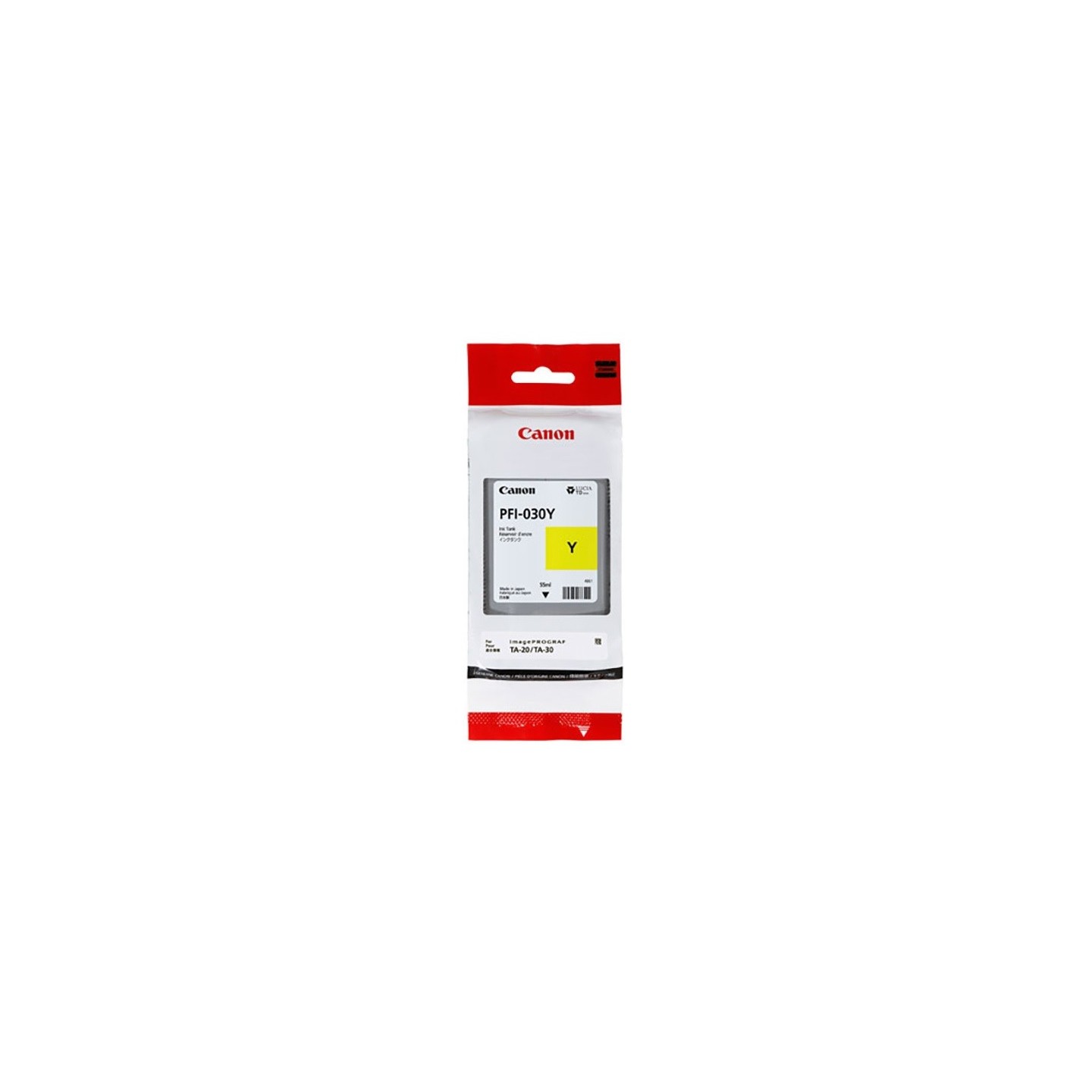 Cartouche Jaune Canon pour imagePROGRAF TA-30... (PFI-030Y)