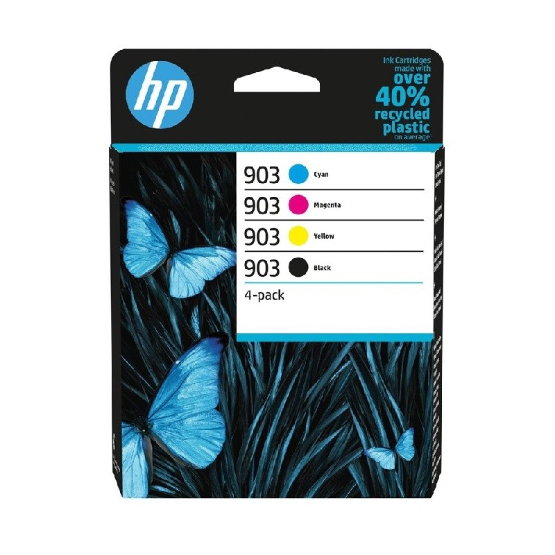 Pack 4 encres HP pour Office Jet Pro 6960 / 6970 ....(N°903)