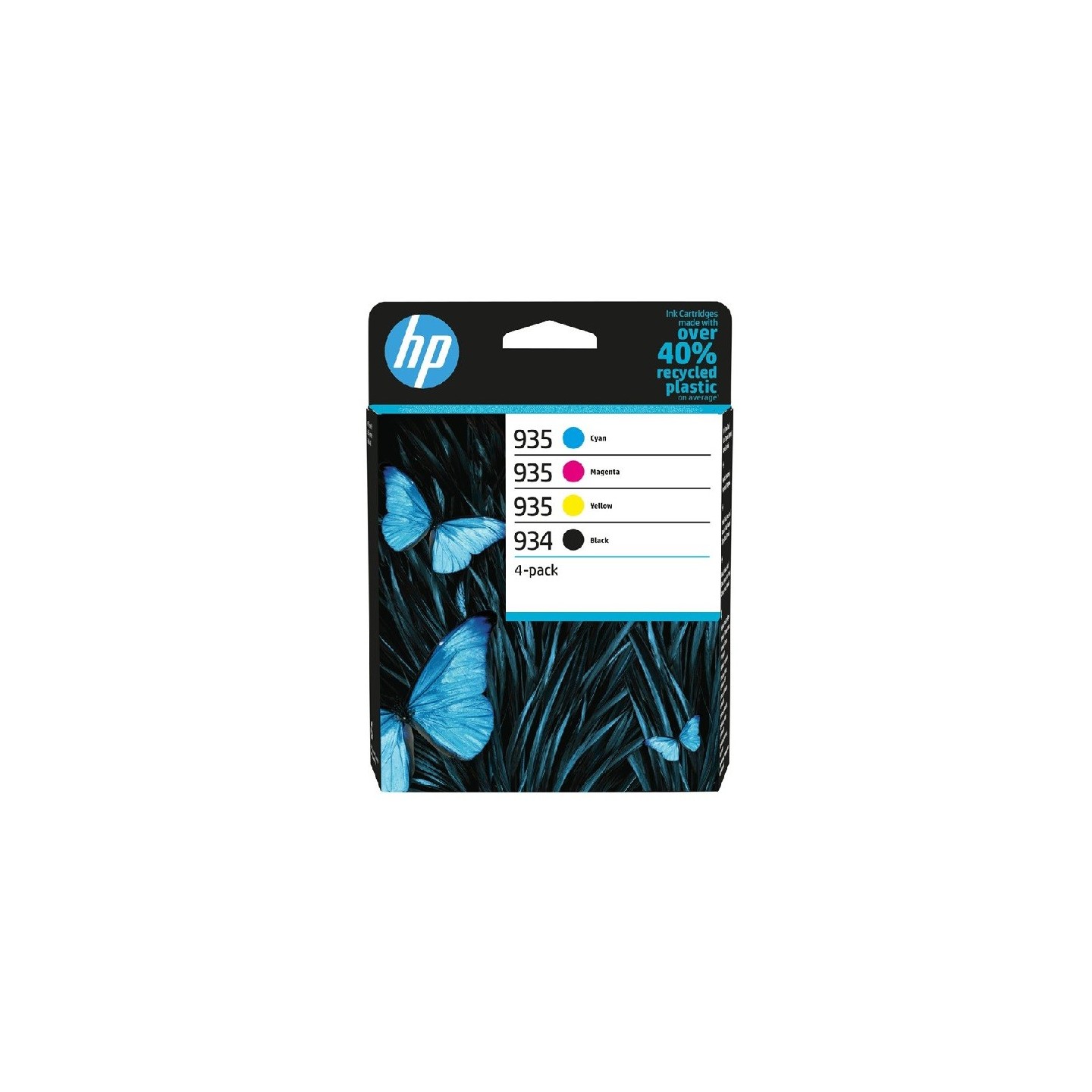 Pack 4 Cartouches jet d'encre pour HP Office Jet Pro 6230 / 6830 ....(N° 934 + N°935)