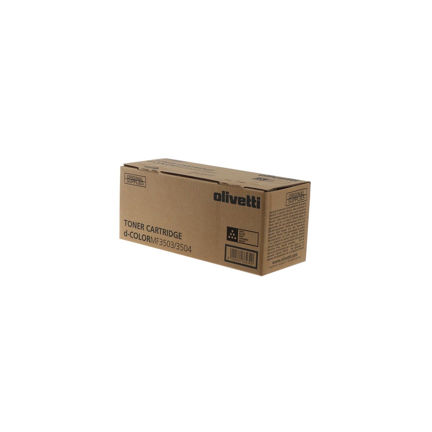 Toner Noir Original Olivetti pour D-Color MF3503, MF3504 ...