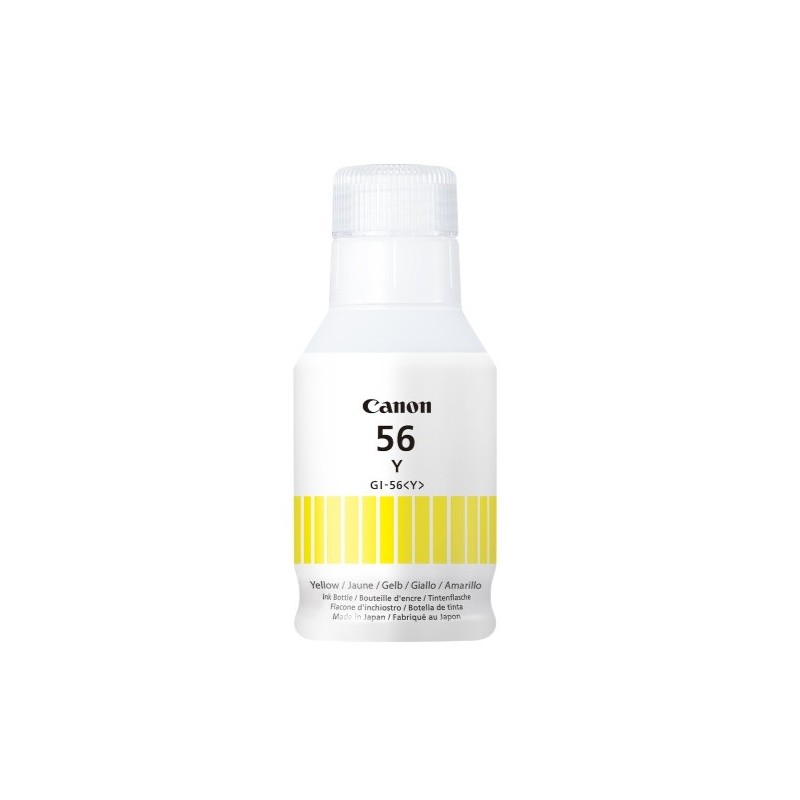 Cartouche d'encre Jaune Canon GI-56Y pour MAXIFY GX6050...