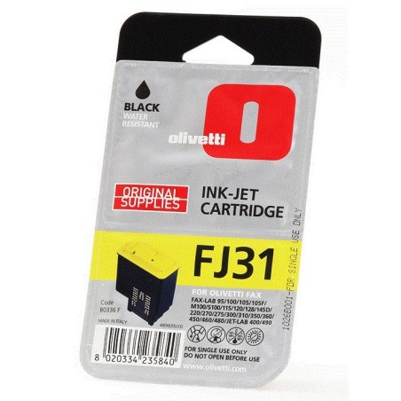 Cartouche d'encre Olivetti FJ31 noire, Toner Express : achat en ligne de Cartouche d'encre Olivetti FJ31 noire pour imprimante
