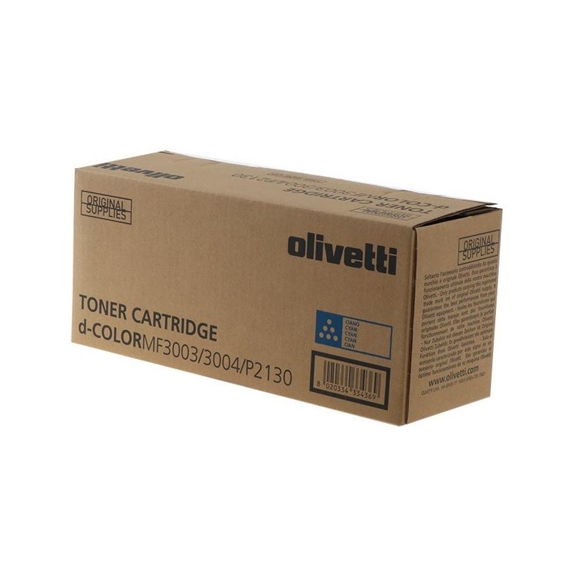 Toner Cyan Original Olivetti pour D-Color MF3003 / P2130