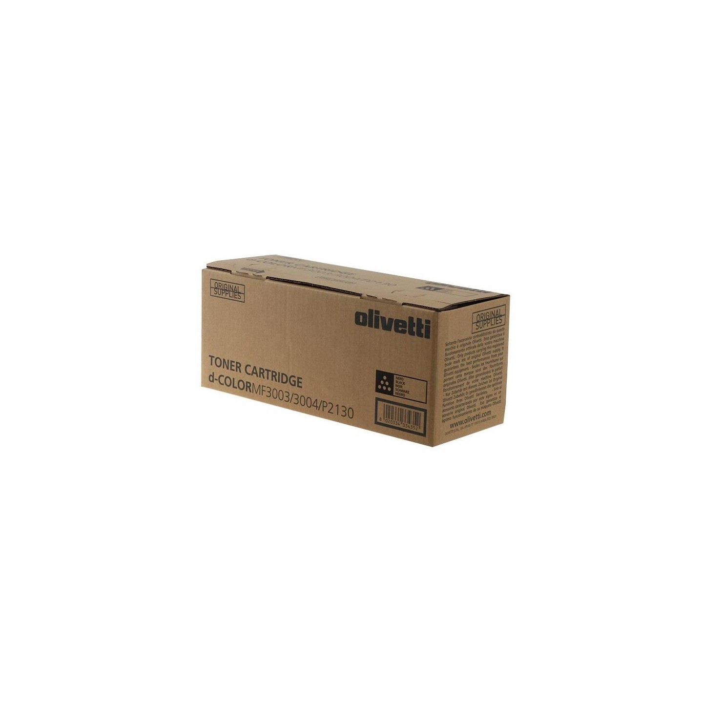 Toner Noir Original Olivetti pour D-Color MF3003 / P2130