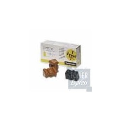 2 Batonnets d'encre solide Jaune +1 noir pour Xerox Phaser 850, Toner Express : achat en ligne de 2 Batonnets d'encre solide Jau