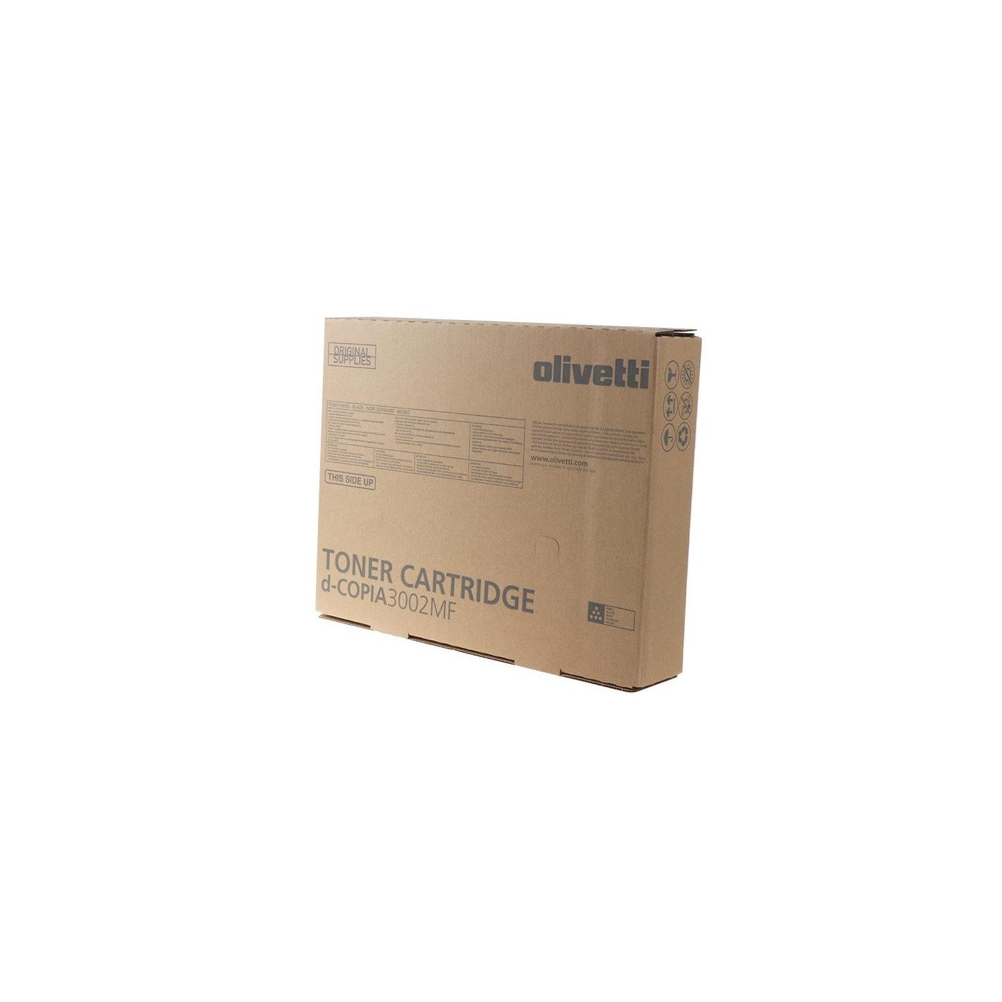 Toner Noir Olivetti pour  D-COPIA 3002 MF, 3002 MF Plus