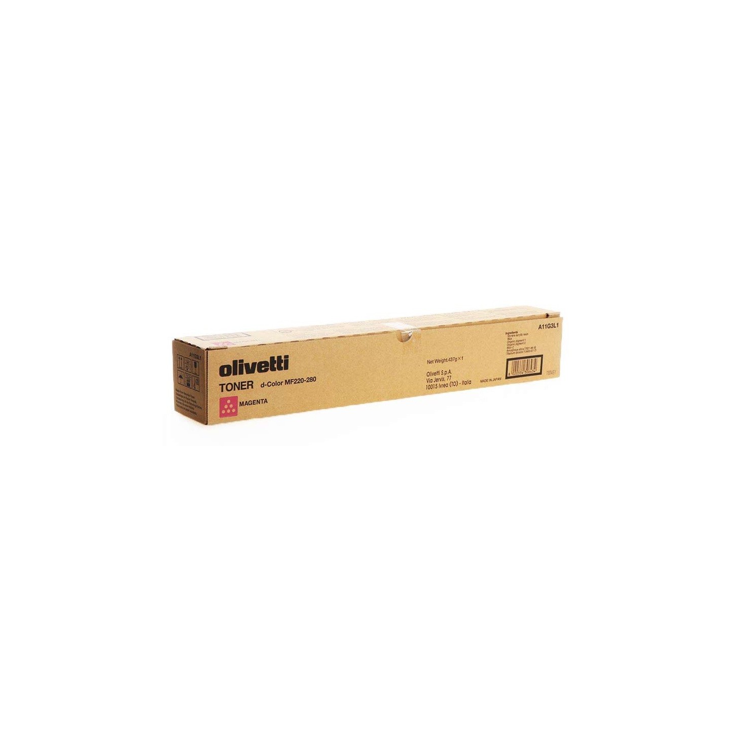 Toner magenta Olivetti pour d-color MF220 / MF280, Toner Express : achat en ligne de Toner magenta Olivetti pour d-color