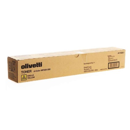 Toner jaune Olivetti pour d-color MF220 / MF280, Toner Express : achat en ligne de Toner jaune Olivetti pour d-color MF2