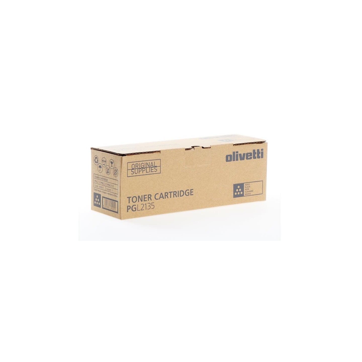 Toner Noir Olivetti pour  PG L2335, L2435,L2125, L2035