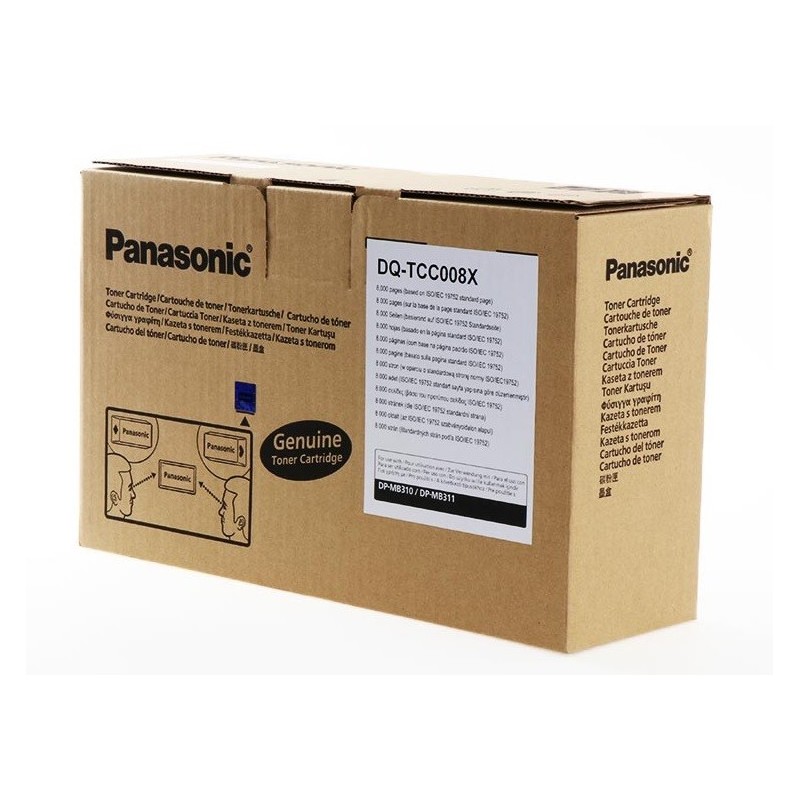 Toner Noir Panasonic pour Workio DP-MB310, MB311