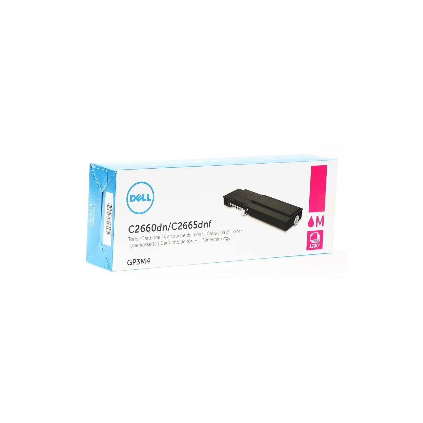 Toner magenta DELL pour C2660dn / C2665dnf  (FXKGW) (GP3M4), Toner Express : achat en ligne de Toner magenta DELL pour C2660dn /