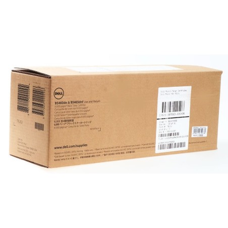 Toner noir DELL pour B5460dn / B5465dnf (T6J1J), Toner Express : achat en ligne de Toner noir DELL pour B5460dn / B5465dnf (T6J1