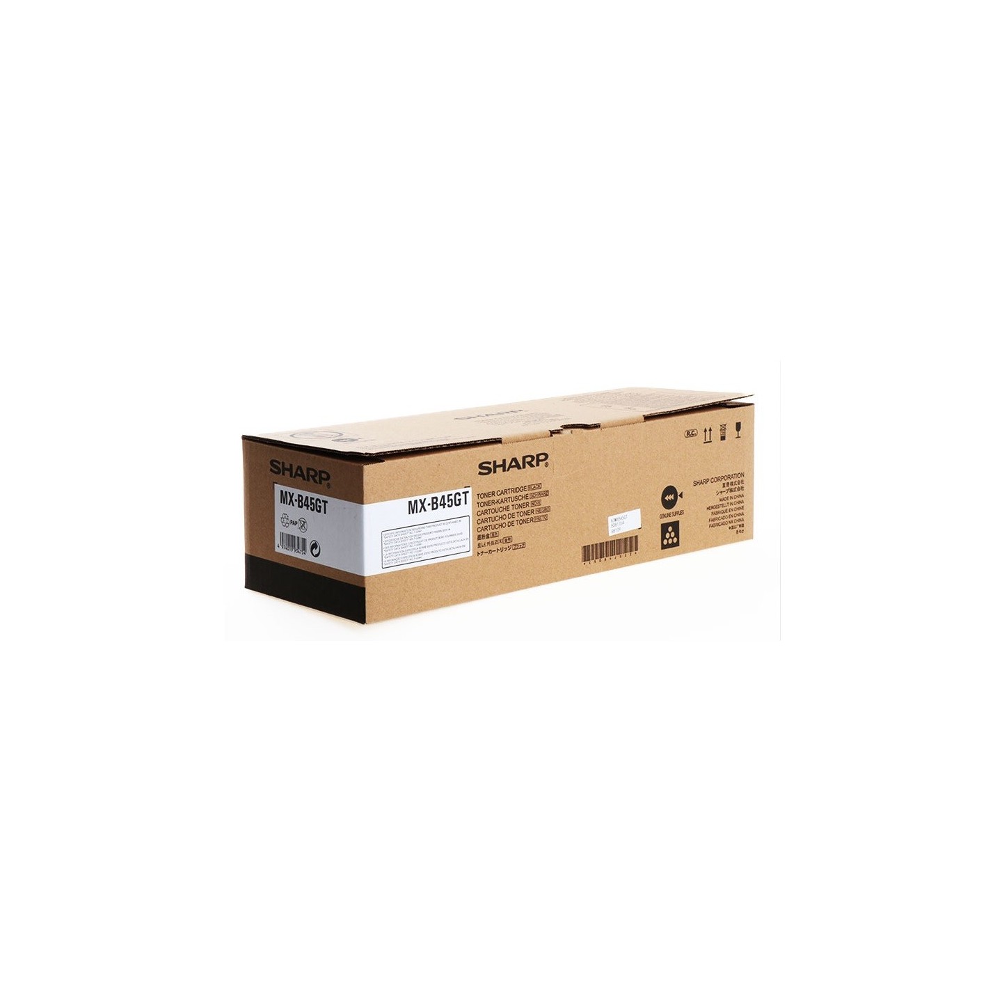 Cartouche toner Noir Sharp pour MX B350/ B450 ... (MXB45GT)