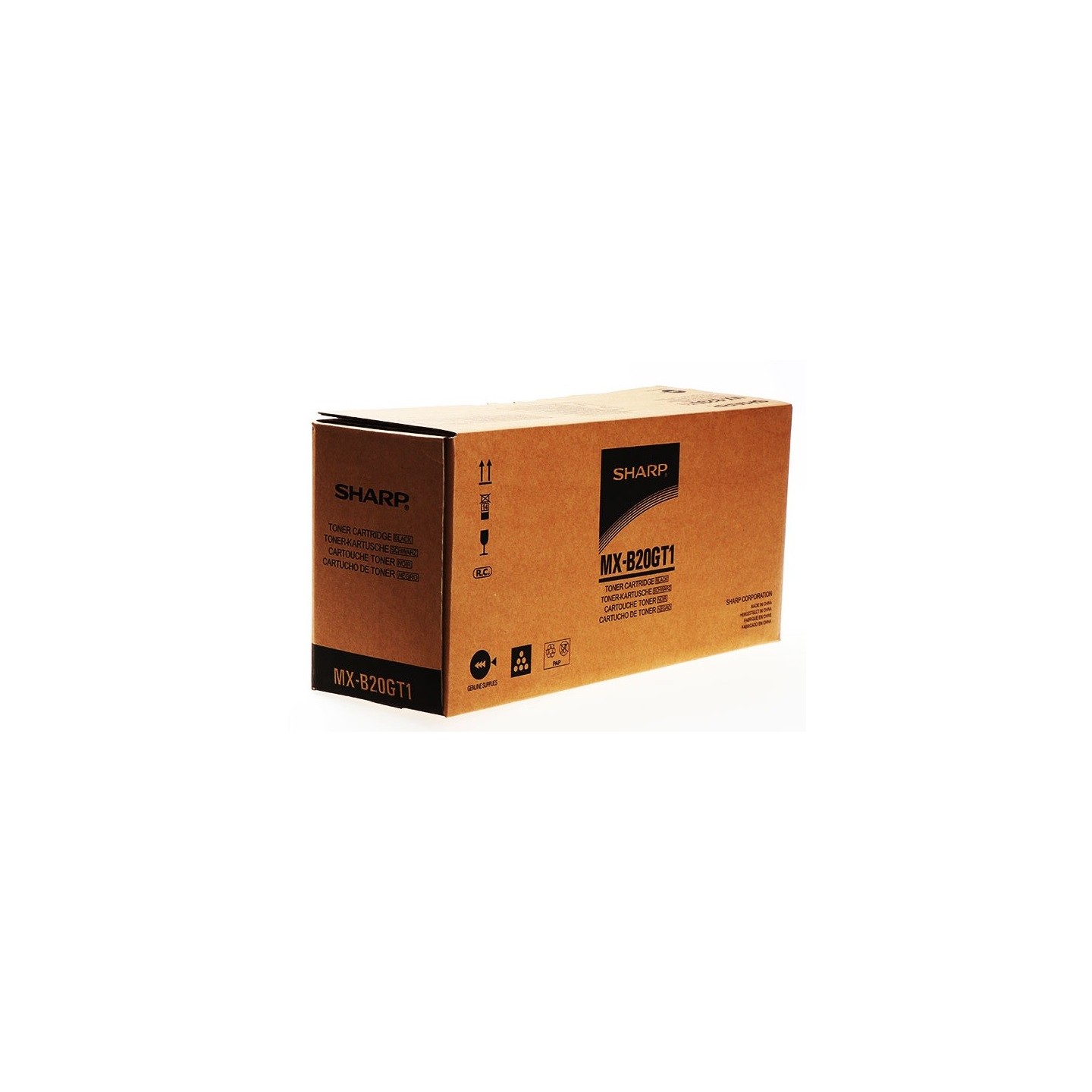 Toner Noir Sharp pour MX B200, B201DF (MXB20GT1)