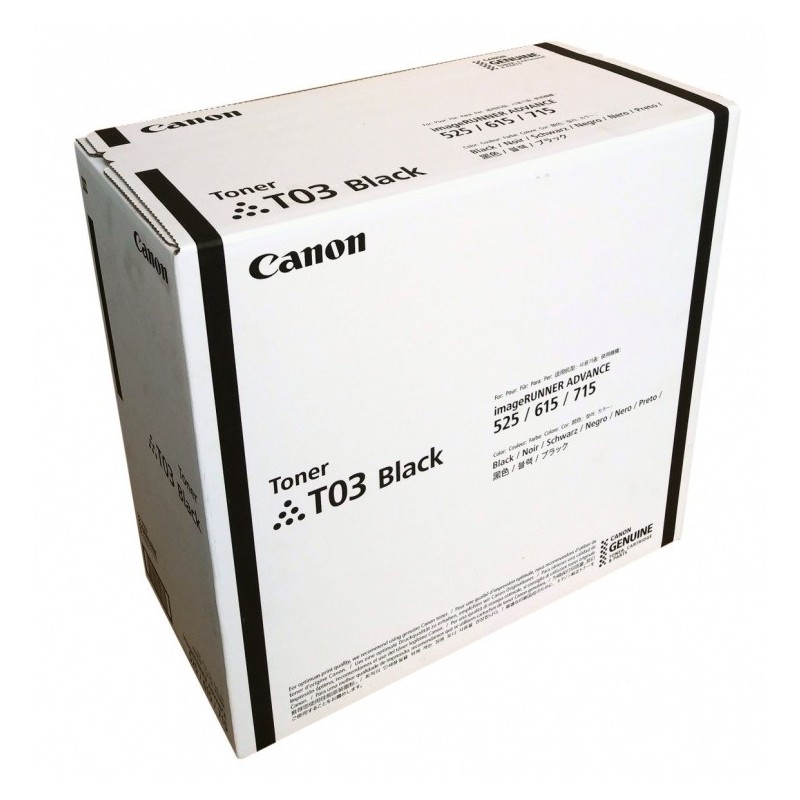 Toner Noir Canon pour imageRUNNER ADVANCE 525i/ 615ii/ 715i (T03)