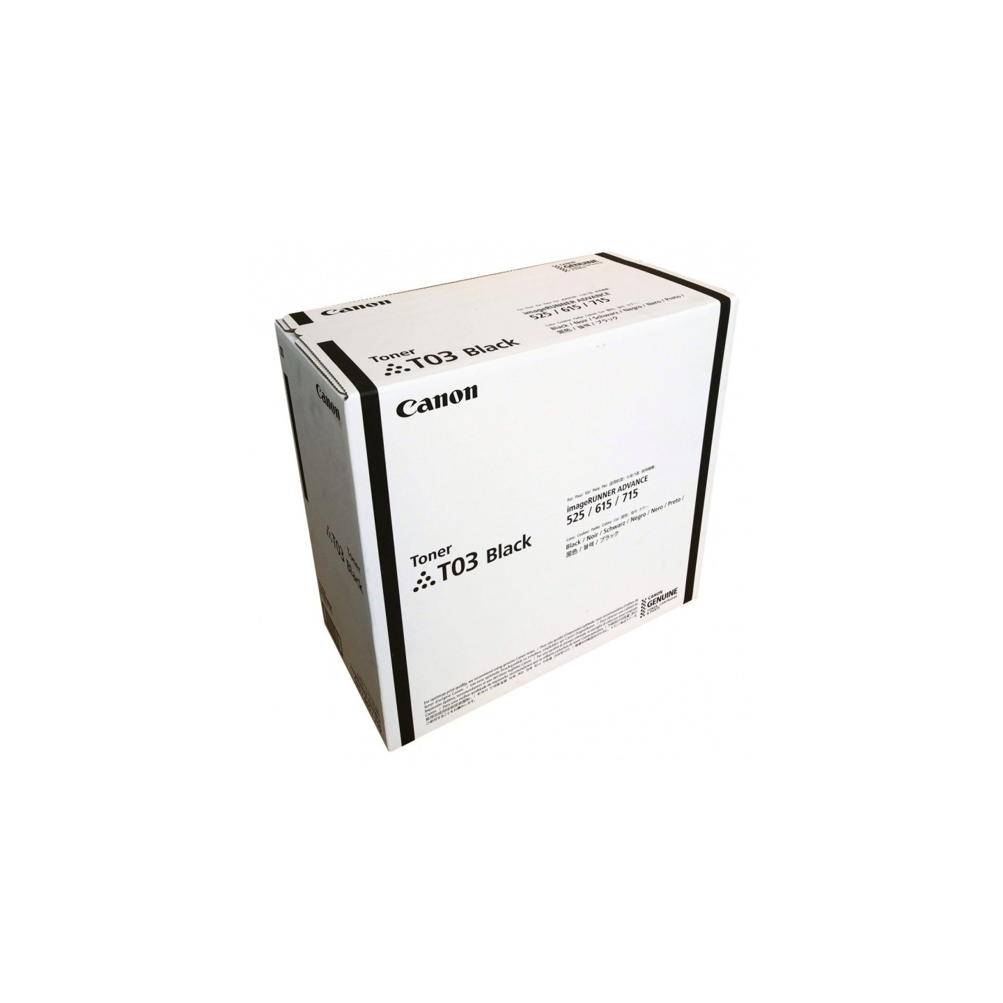 Toner Noir Canon pour imageRUNNER ADVANCE 525i/ 615ii/ 715i (T03)