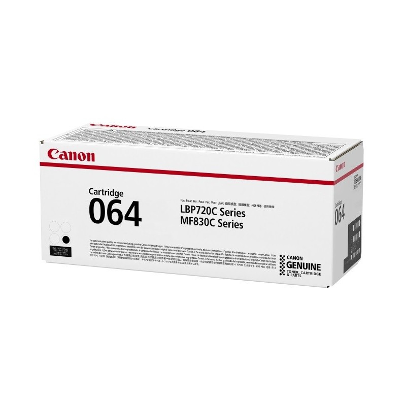 Cartouche Toner noir Canon N° 064 pour i SENSYS MF832Cdw