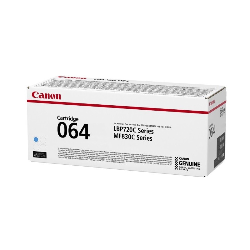 Cartouche Toner Cyan Canon N° 064 pour i SENSYS MF832Cdw