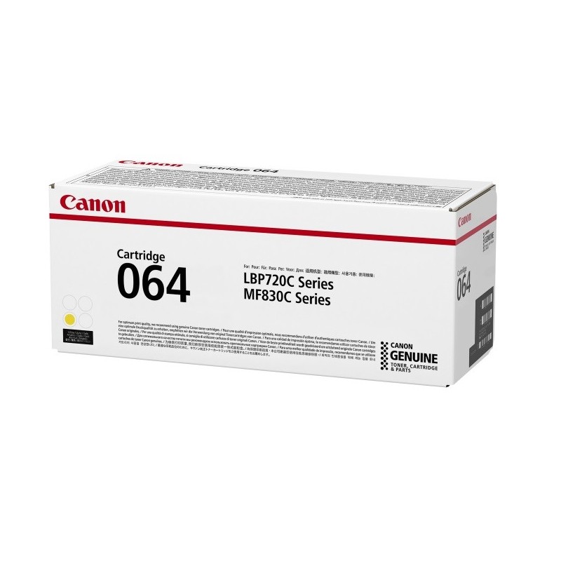 Cartouche Toner Jaune Canon N° 064 pour i SENSYS MF832Cdw