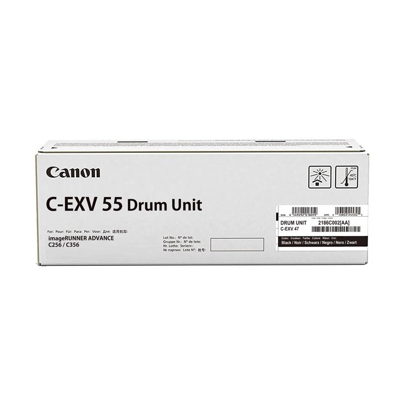 Tambour Noir Canon pour imageRUNNER ADVANCE C256i/ C356i/ C356P (C-EXV55)