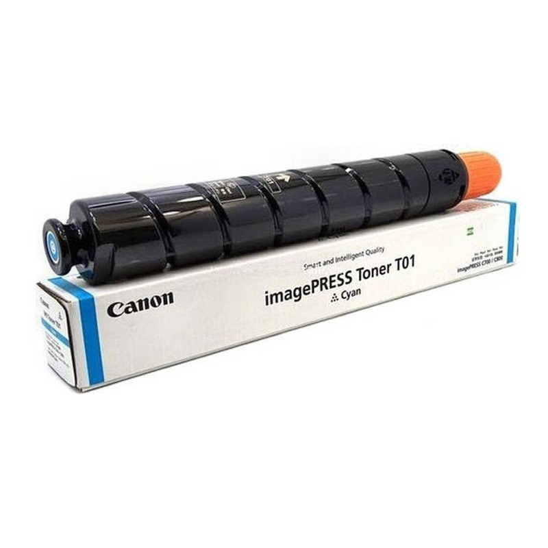 Toner Cyan pour Canon Imagpress C700 / C800 (T01)