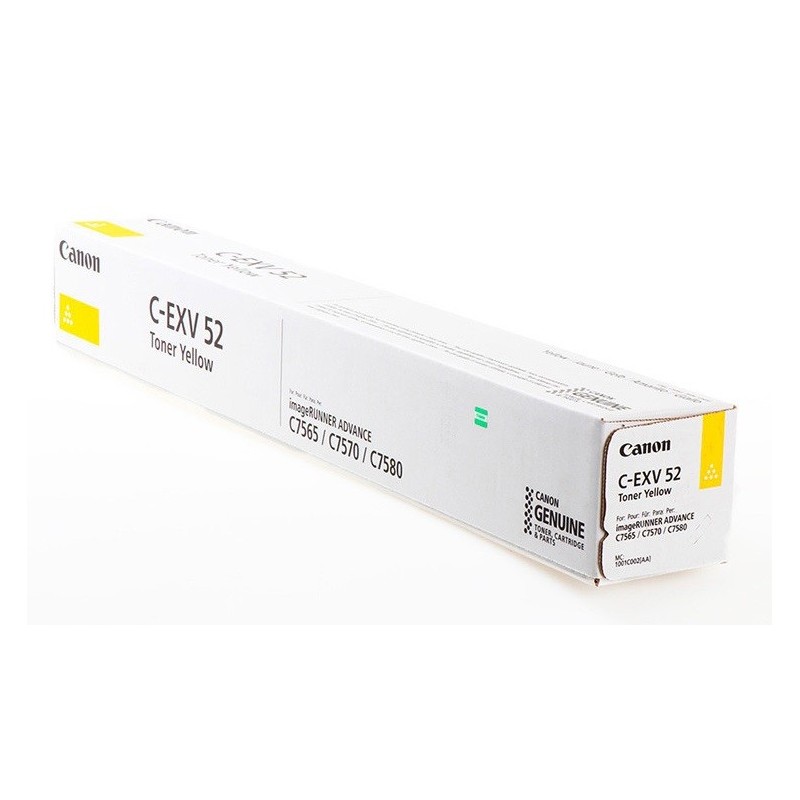 Toner Jaune Canon pour IR Advance C7565i, C7570i,... (C-EXV52)