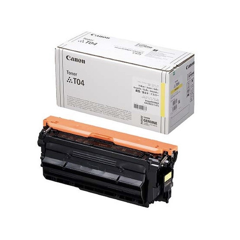 Toner Jaune Canon pour imageRUNNER ADVANCE C475i/ C477i/ C478i (T04)